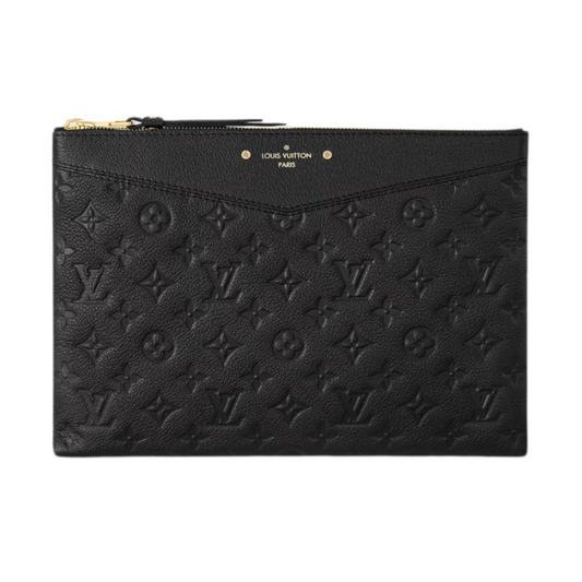 LV Brand New Daily Pouch Black