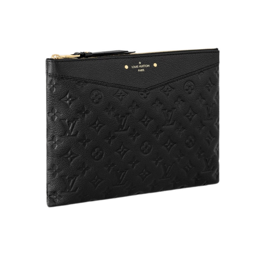LV Brand New Daily Pouch Black
