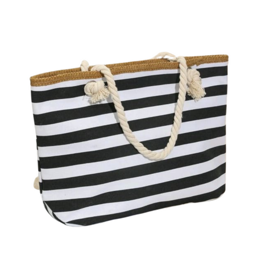 Stripped Brand New Tote Bag