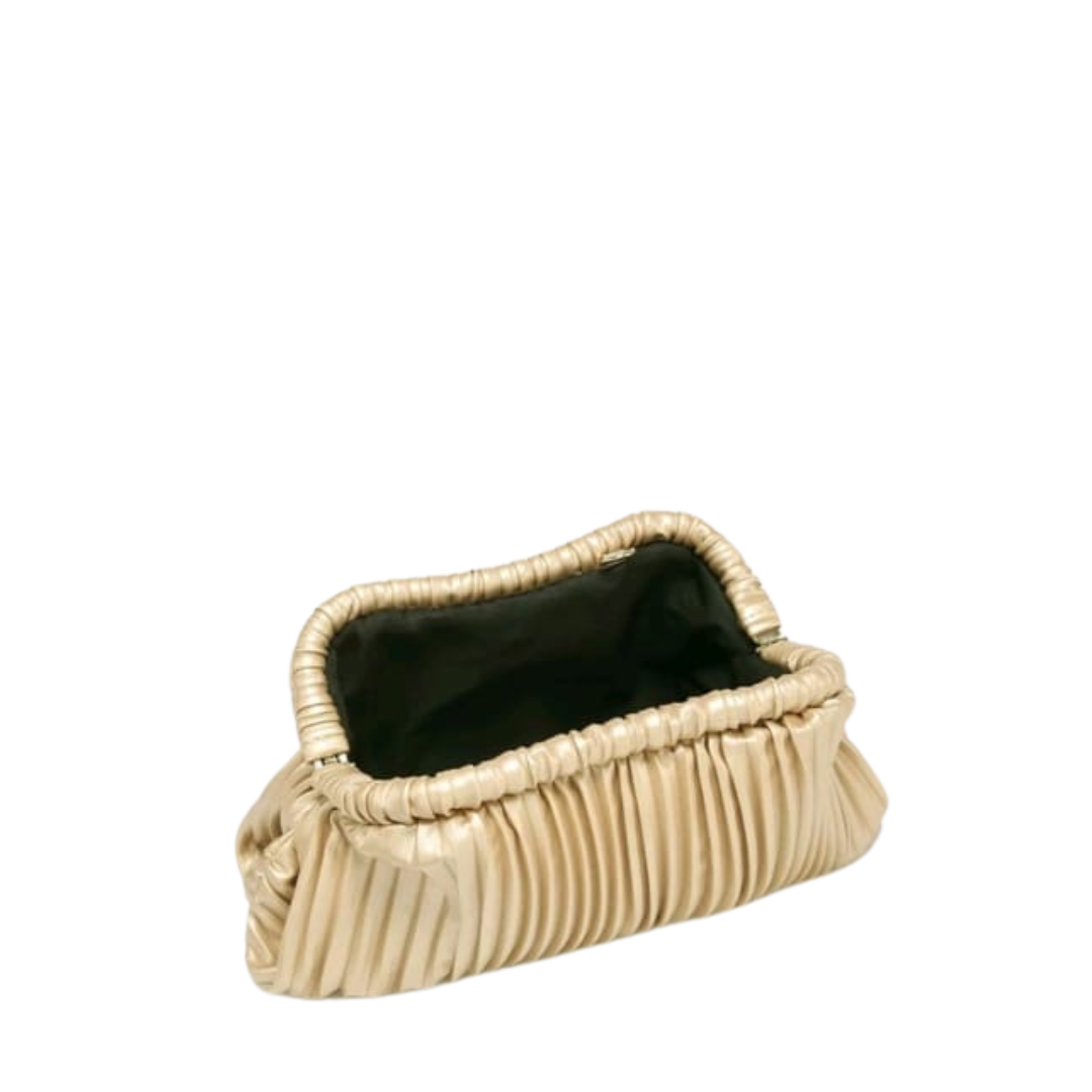 Brand New Funky Gold Clutch