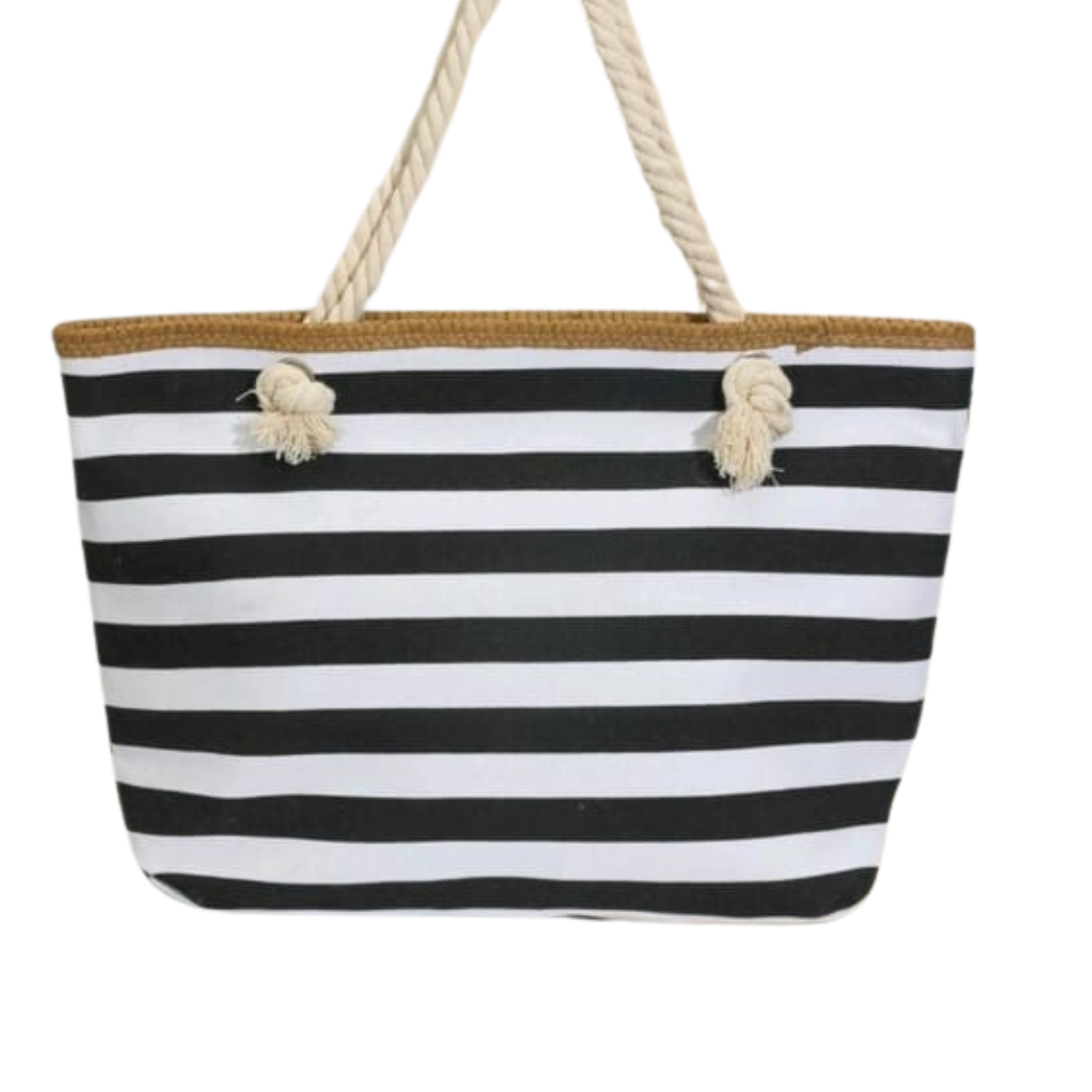 Stripped Brand New Tote Bag
