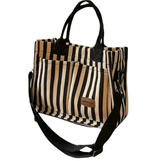 Stipped Brand New Tote Bag