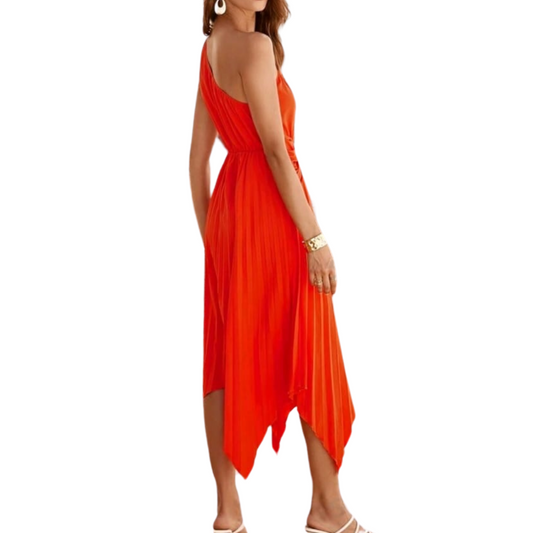 Shein Brand New Orange Dress