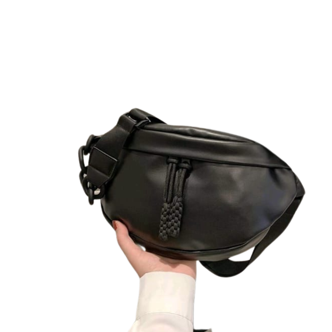 Large Capacity Brand New Black Fitness Waist Bag