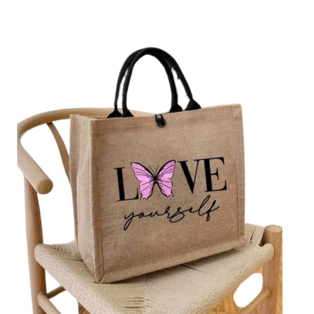 Love Brand New Khaki Tote Bag