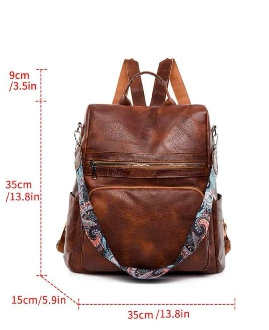 Brand New Brown Classic Back Pack