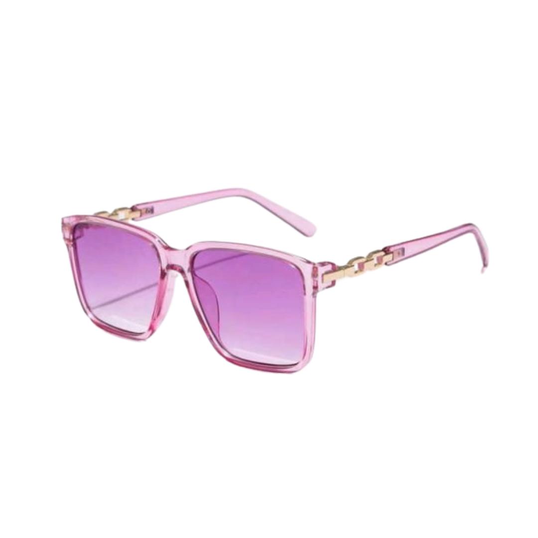 Light Purple Square Brand New Sunglasses for Women