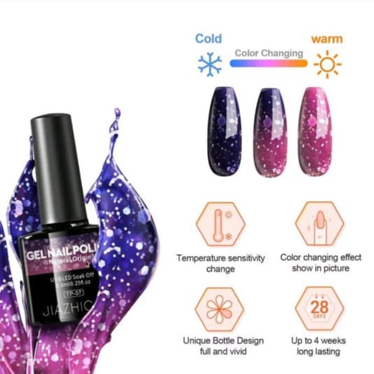 Temprature Color Changing Nail Gel