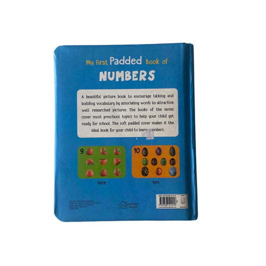 My First Padded Book Of Numbers Book