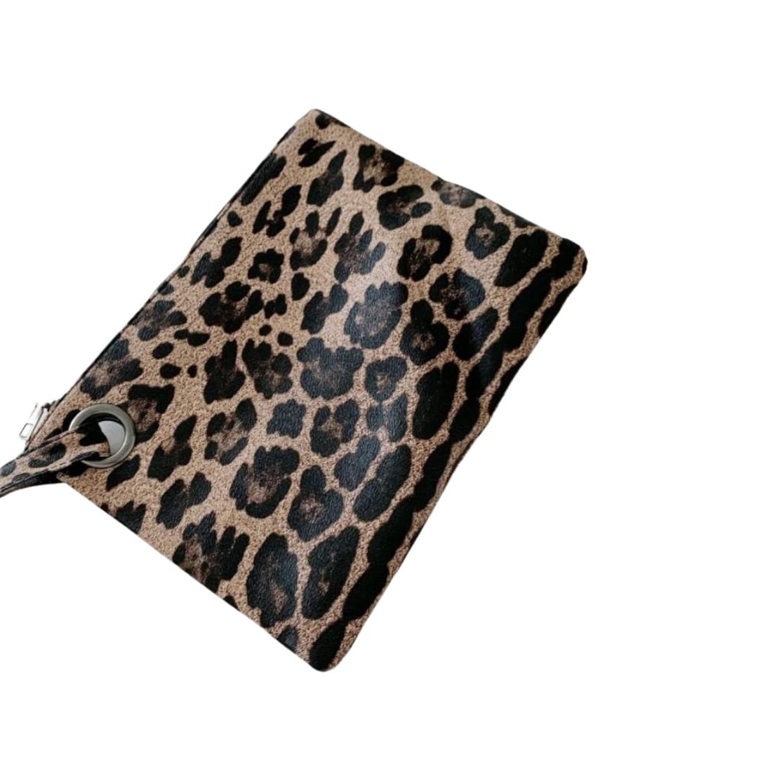 Brand New Leopard Clutch