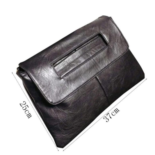 Brand New Black Large Clutch