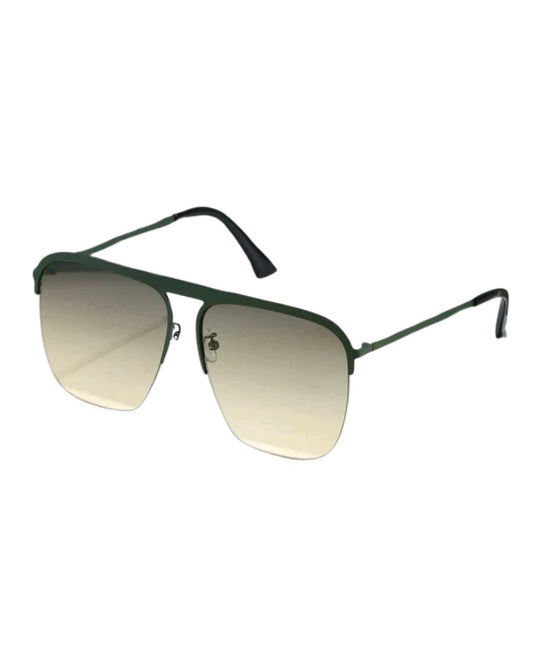 Metal Frame Aviator Shape Glasses For Women
