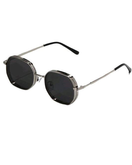 Men Metal Geometric Glasses