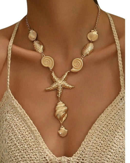 Sea Style Pendant Necklaces