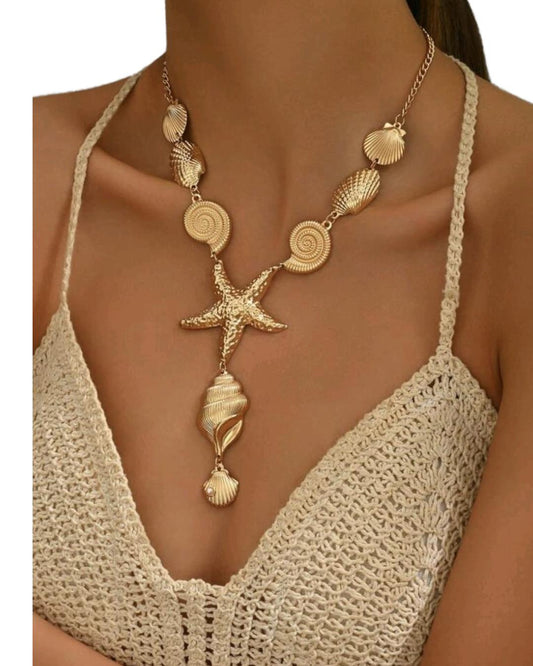 Sea Style Pendant Necklaces