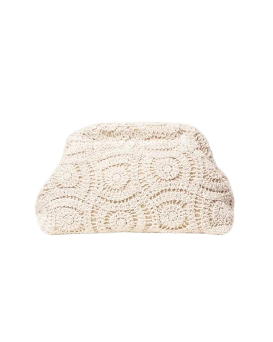 Hollow Pattern Woven Bag