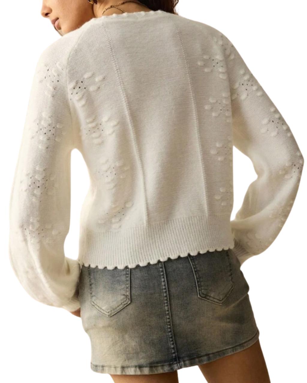 Minimalist Long Sleeve Cardigan For Women