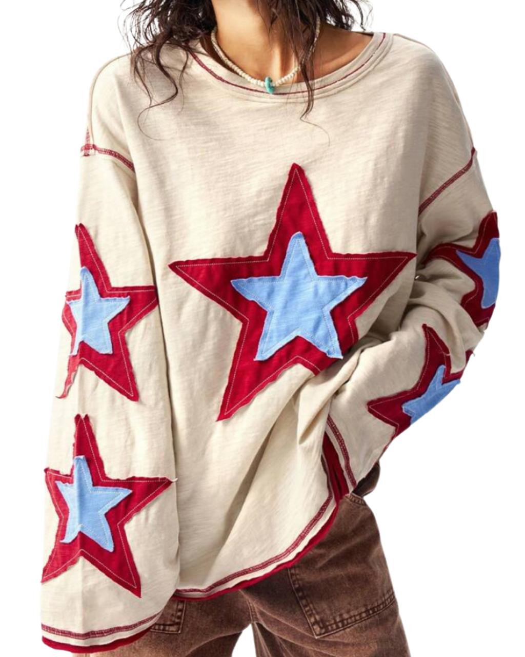 Casual Knitted Loose Fit Round Neck Long Sleeve Hoodie Sweatshirt For Women