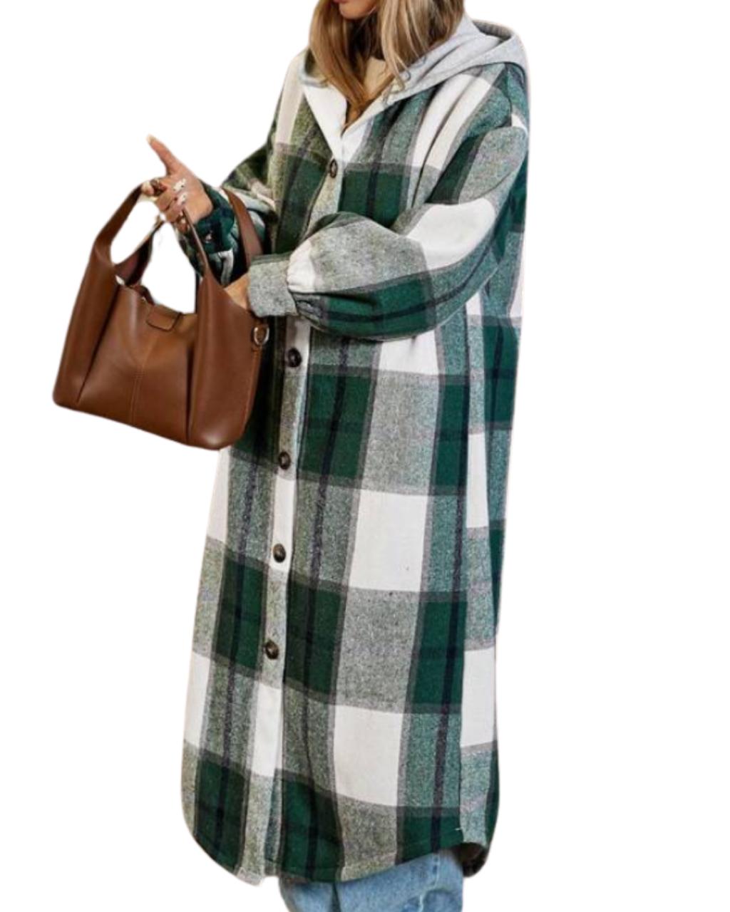 Hooded Oversize Long Women Jacket