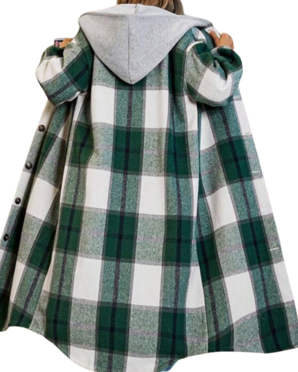 Hooded Oversize Long Women Jacket