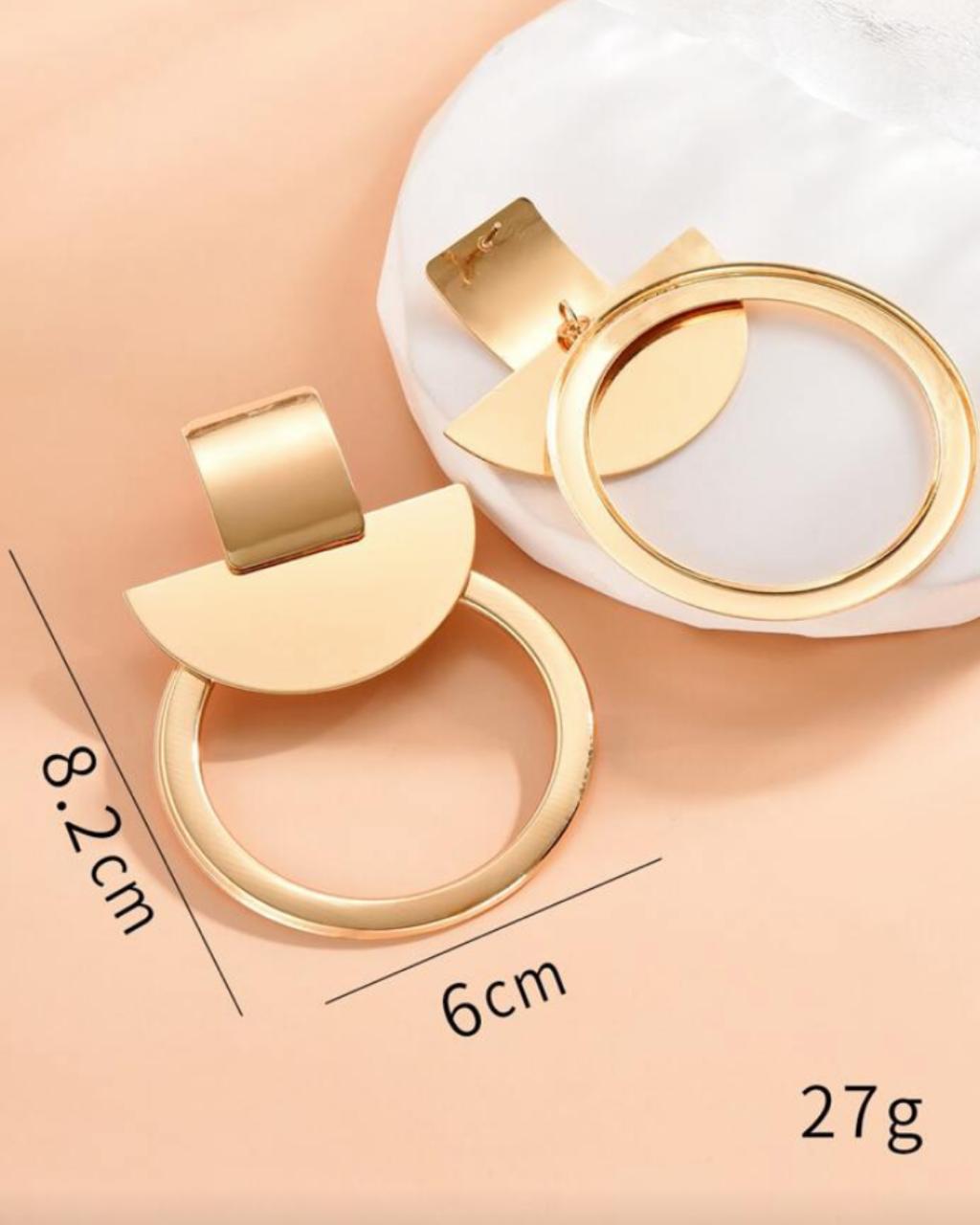 Geometric Drop Earrings