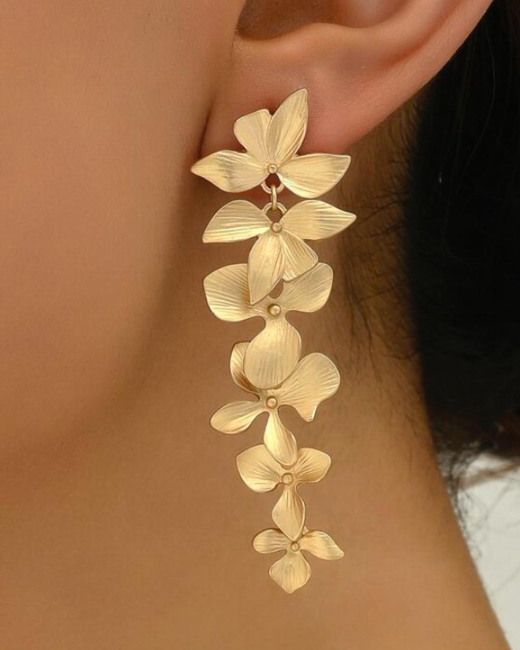 Lilac Flower Earrings