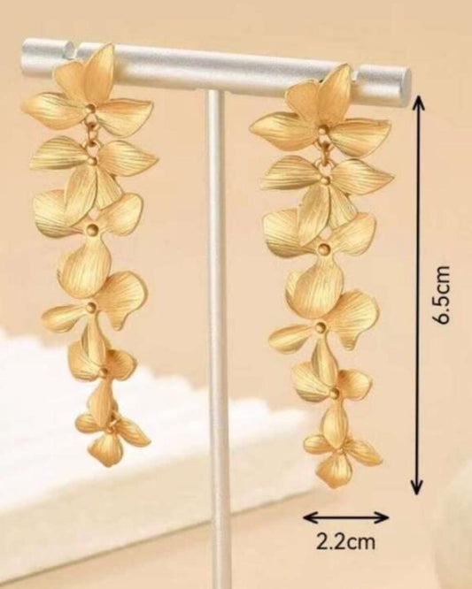 Lilac Flower Earrings