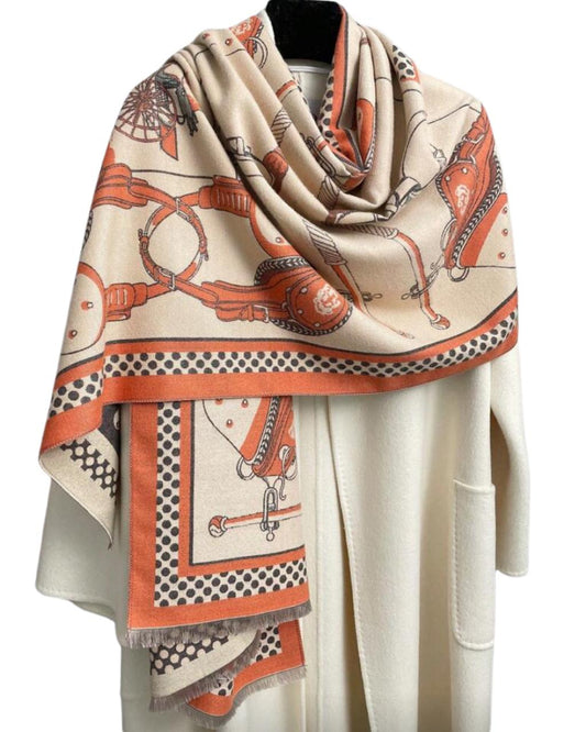 1pc Women's Color Long Scarf