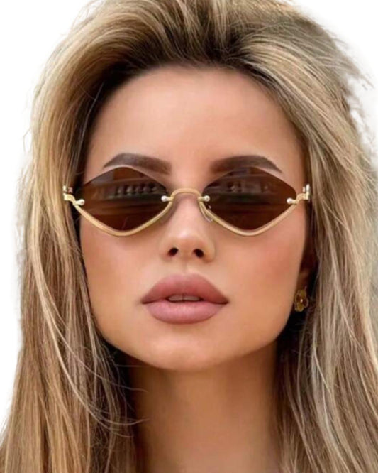 Half Frame Brand New Glasses