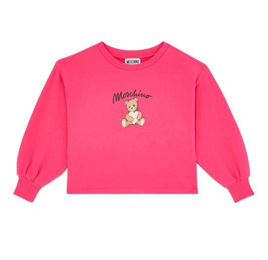 Moschino Kids Tiddy-Print Sweatshirt