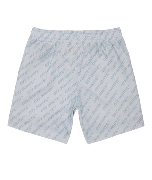 Off-White Kids Logo Print Shorts