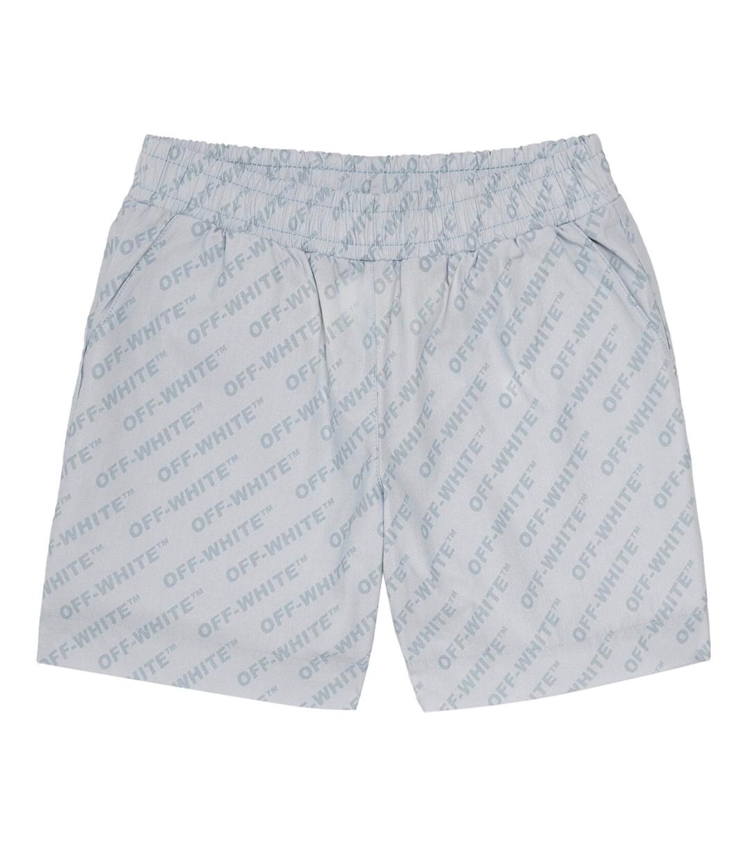 Off-White Kids Logo Print Shorts