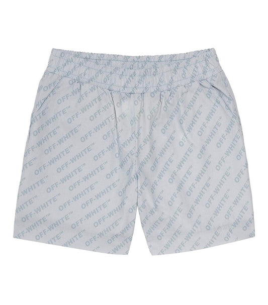 Off-White Kids Logo Print Shorts