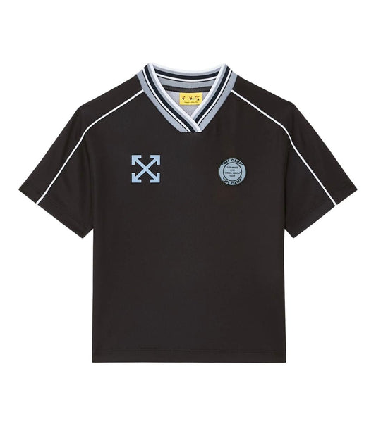 Off-White Kids Soccer Track T-Shirt
