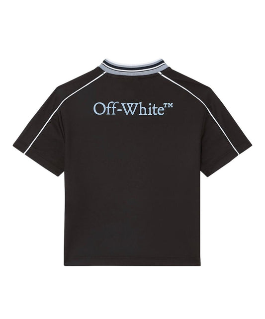 Off-White Kids Soccer Track T-Shirt