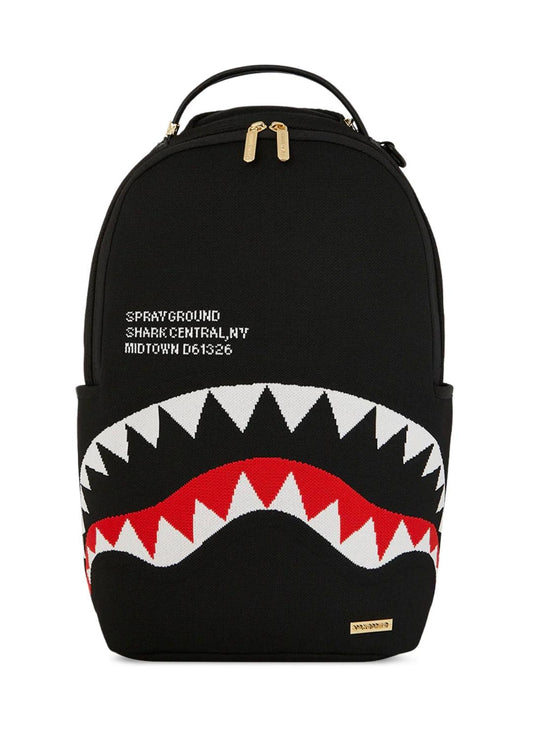 Sprayground Kids Shark Central Knit Backpack