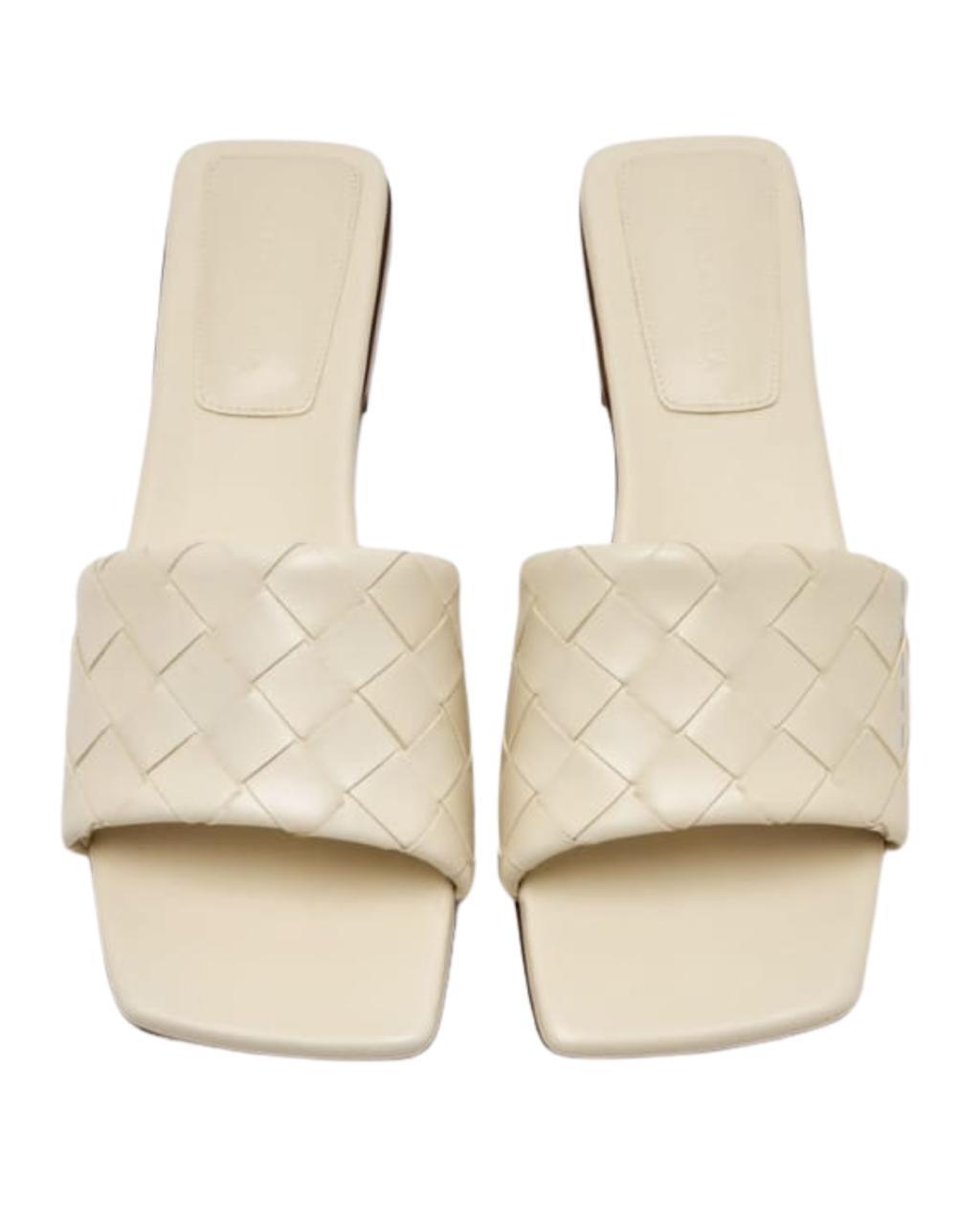 Bottega Veneta Parco Flat Mules