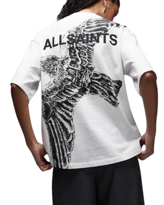 AllSaints Swoop Amelie Back Graphic T-shirt