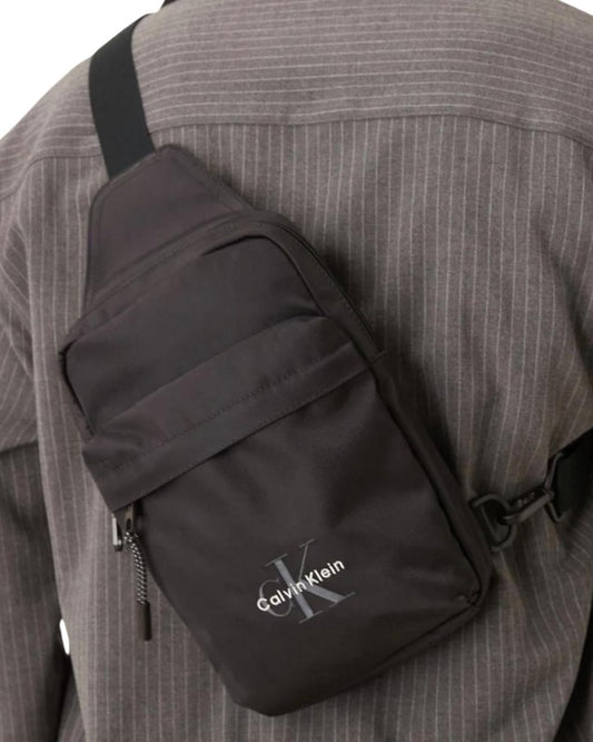 Calvin Klein Bold Sling Bag In Black