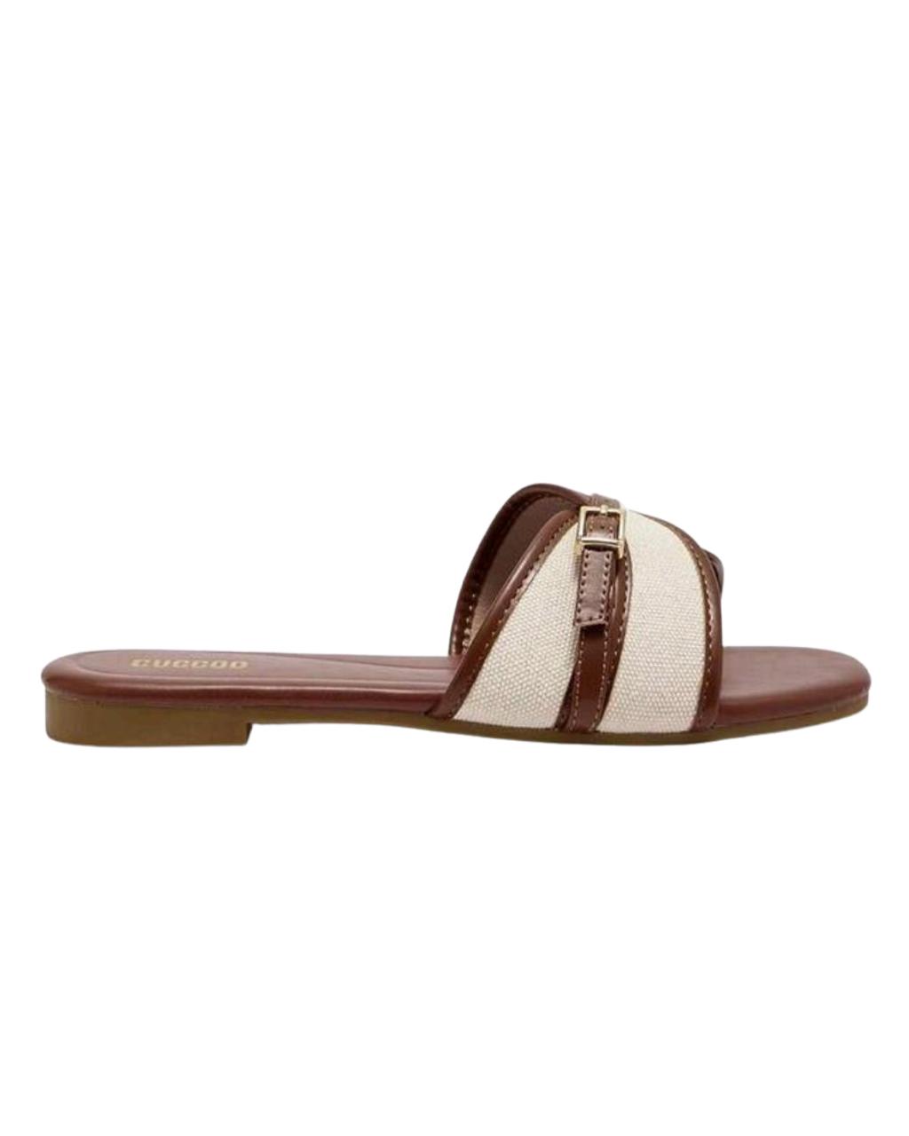 Women's Fashion Brown Flat Shoes