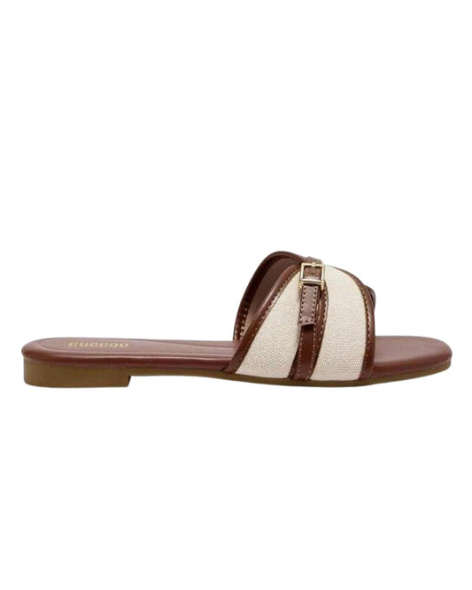 Women's Fashion Brown Flat Shoes