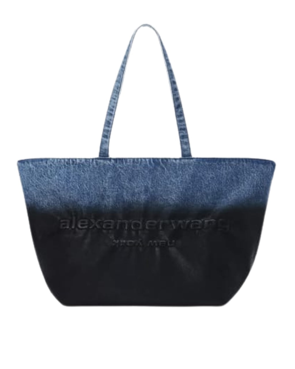 Alexander Wang Medium Punch Tote Bag in Denim