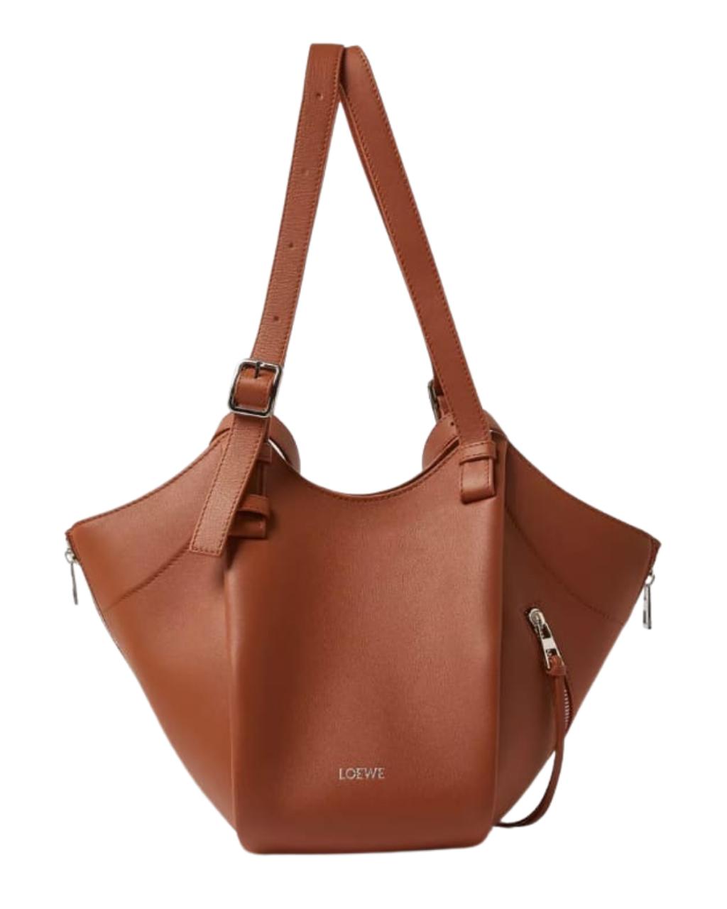 LOEWE Hammock Flip Bag in Calfskin