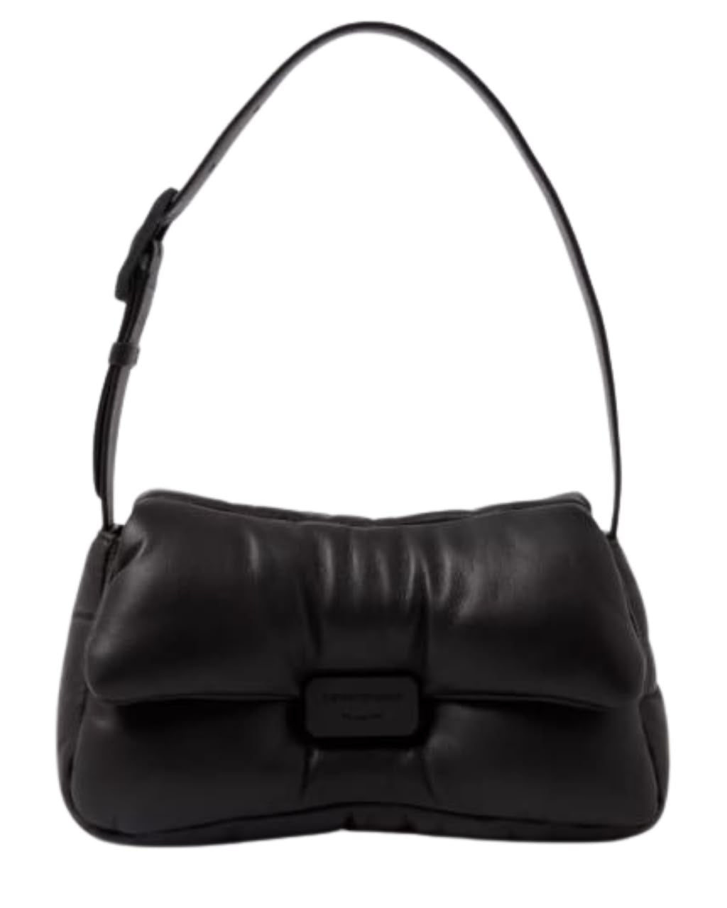 Emporio Armani Puffy M Shoulder Bag in Nappa Leather
