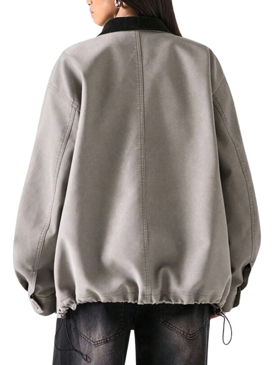 Women's Loose Drop Shoulder Jacket