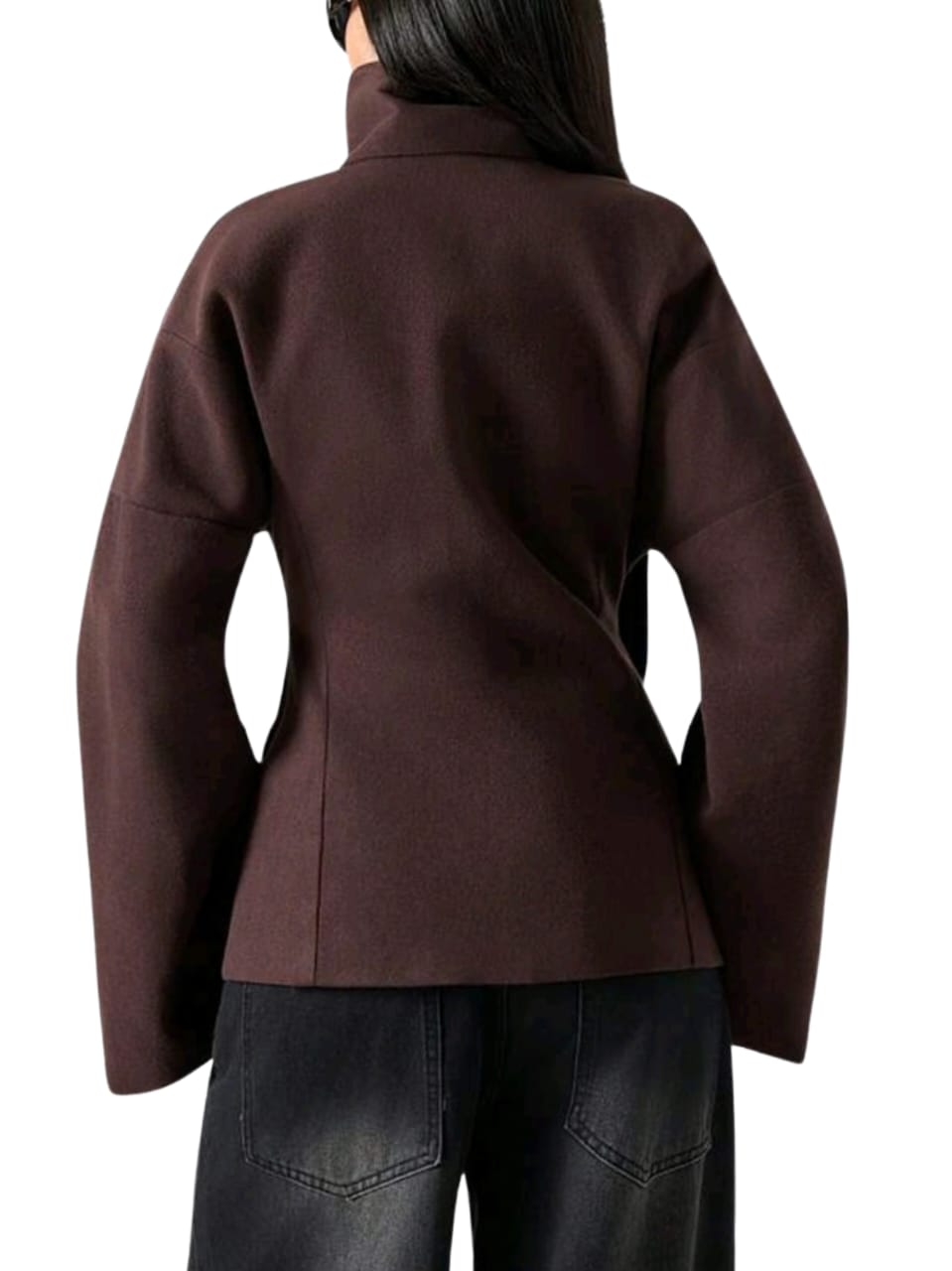 Coffee Brown Women's Overcoat