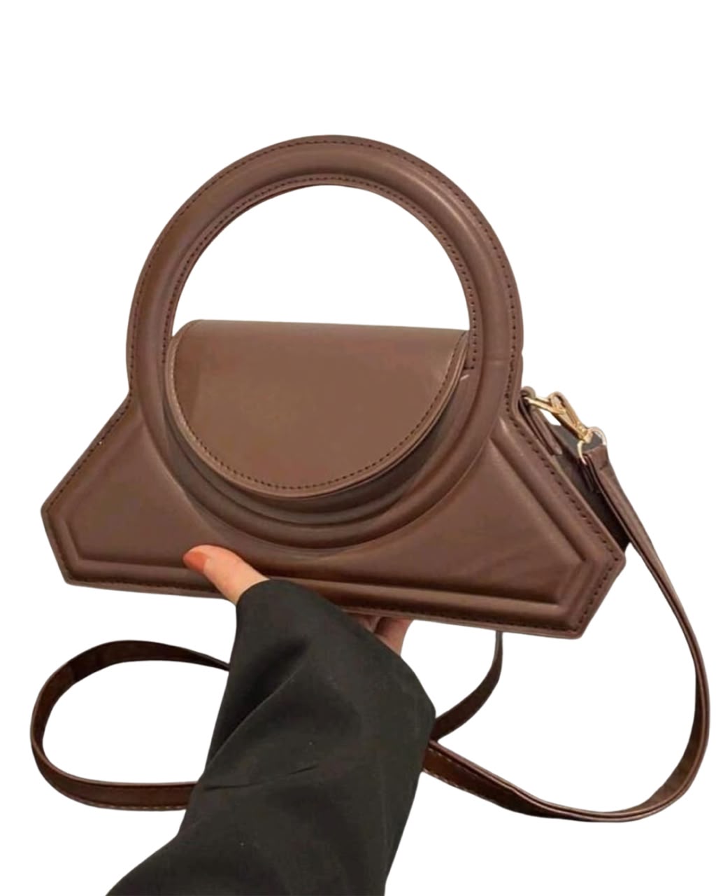 Round Minimalist Crossbody Bag