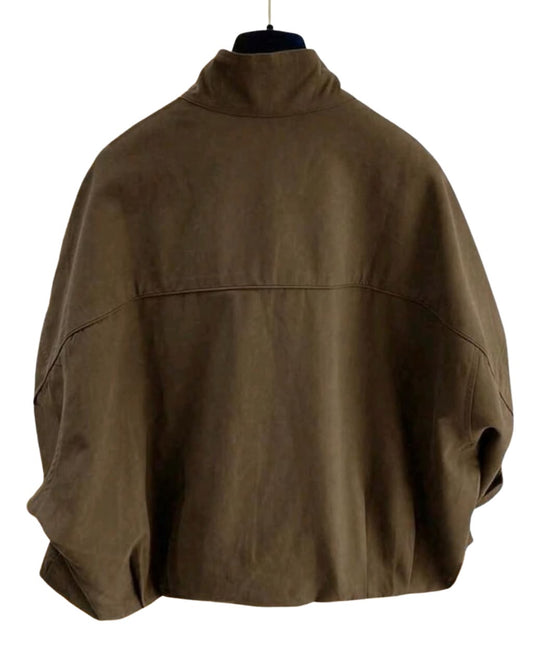 Stand Collar Jacket For Women