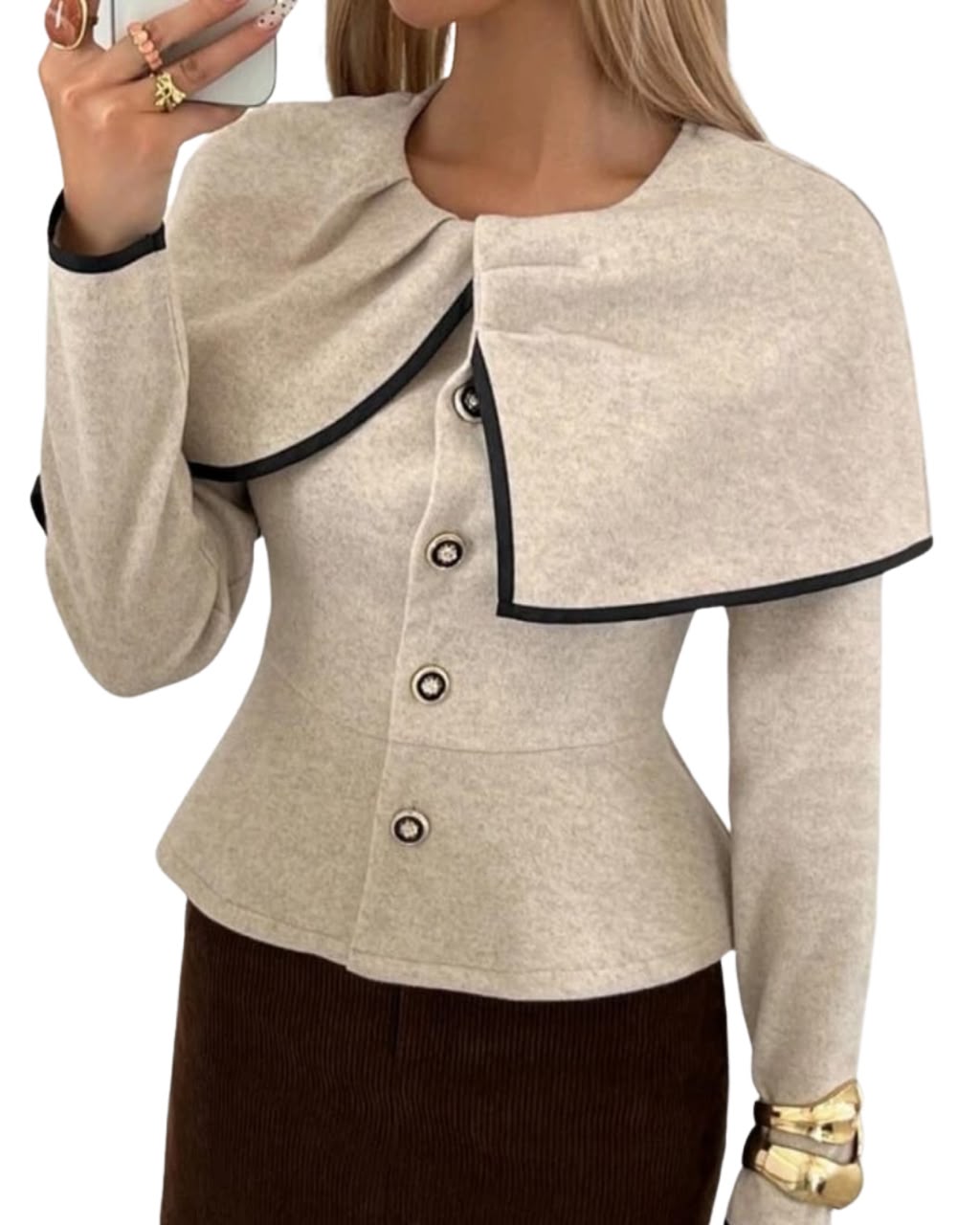Shawl Elegant Overcoat