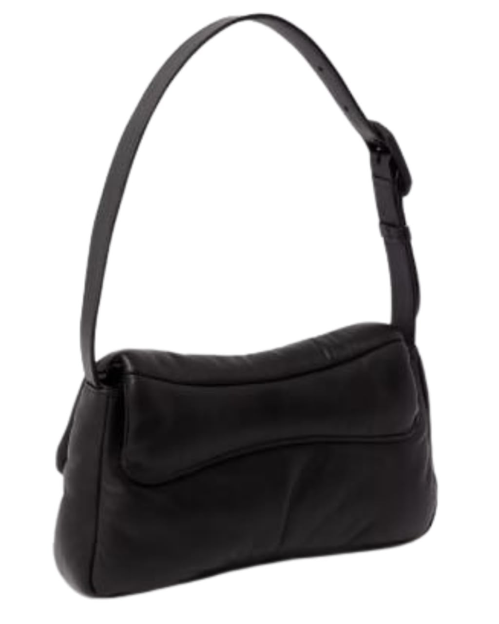 Emporio Armani Puffy M Shoulder Bag in Nappa Leather